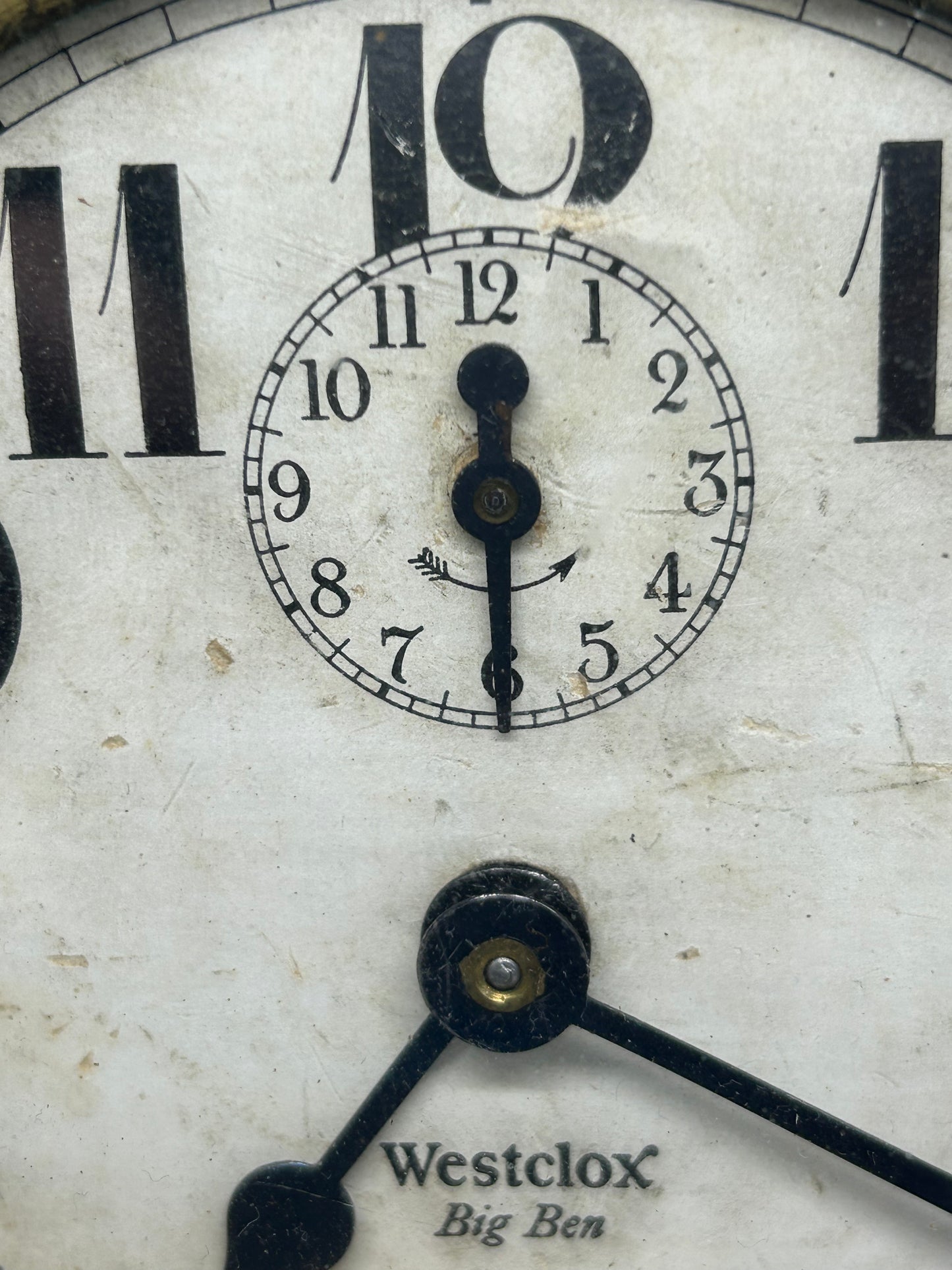 Vintage Westclox Clock Big Ben Clock