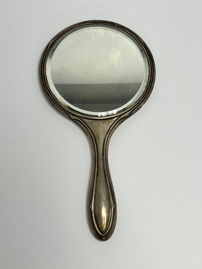 Stirling Silver Handheld Mirror