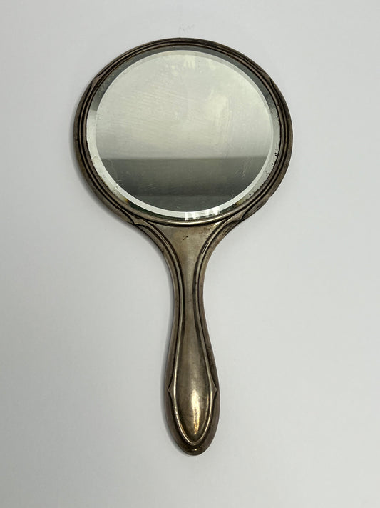 Stirling Silver Handheld Mirror