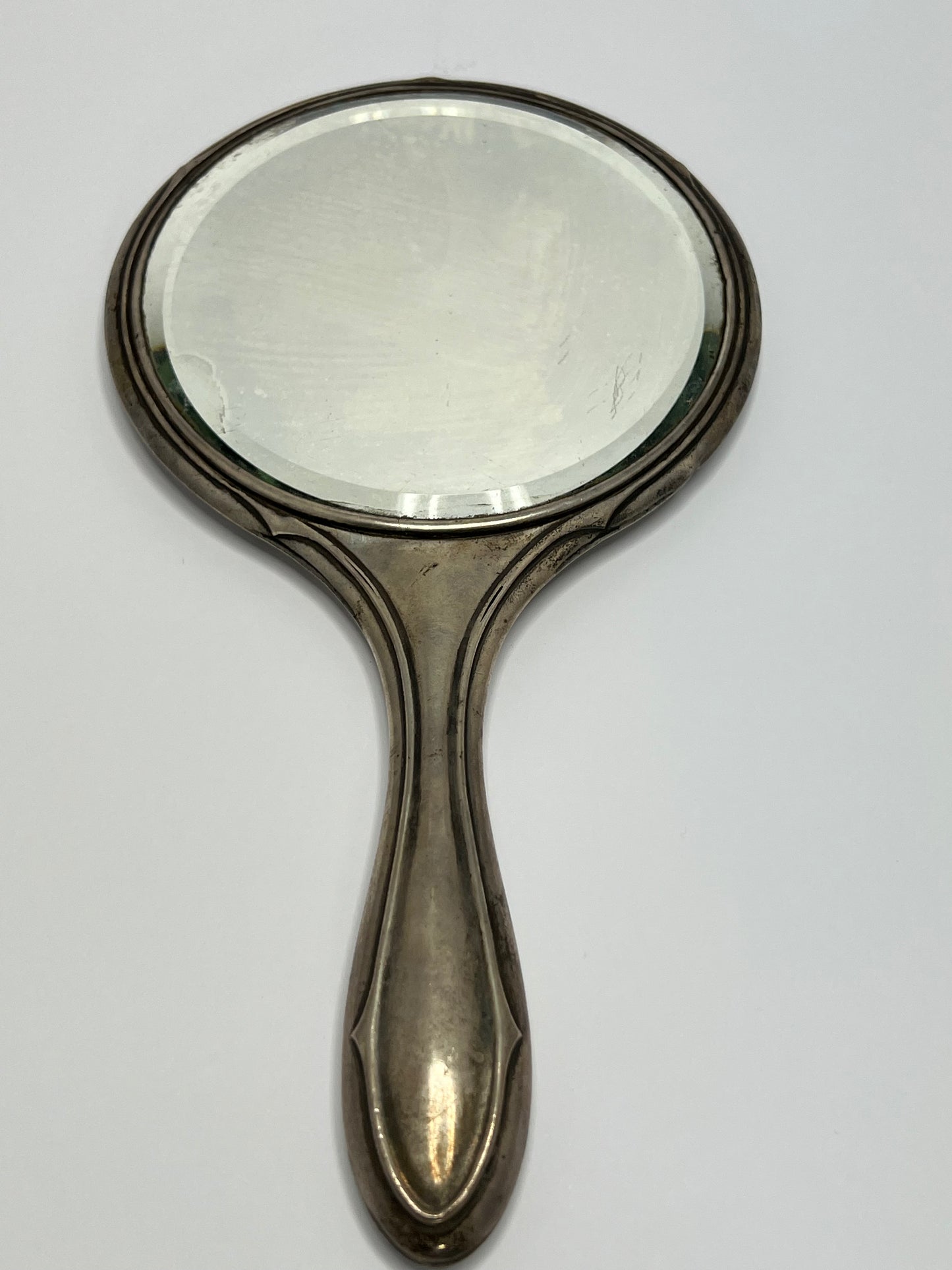 Stirling Silver Handheld Mirror