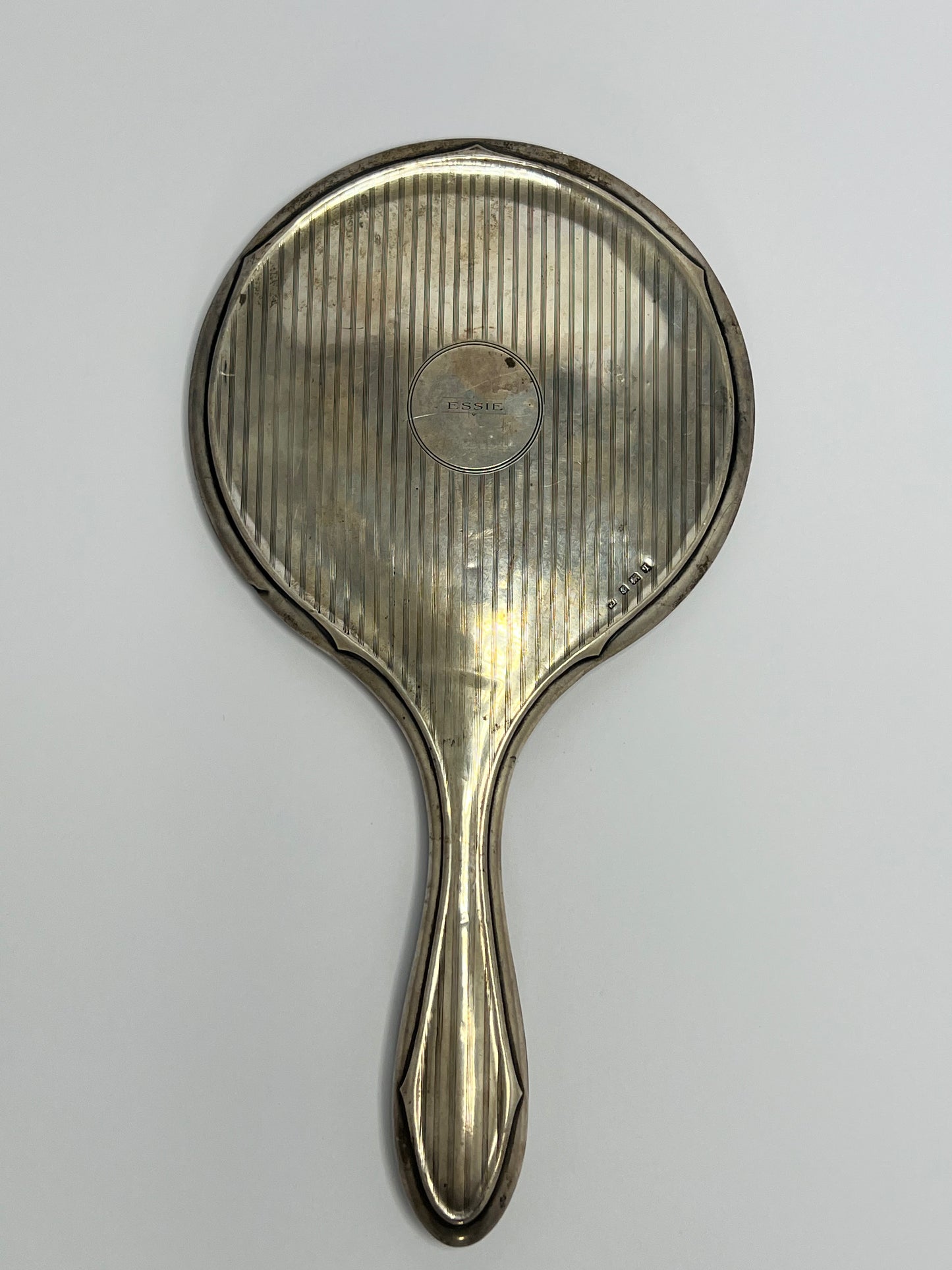 Stirling Silver Handheld Mirror