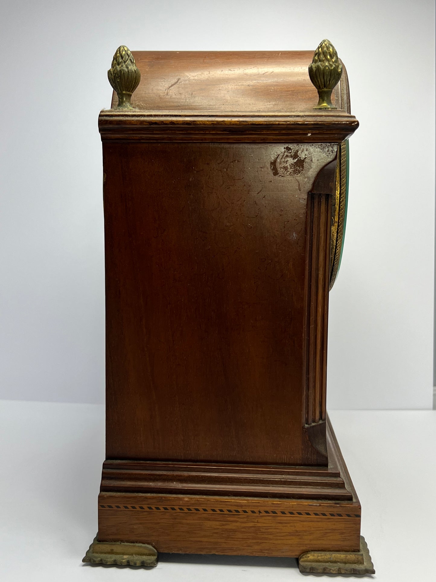 Victorian Mahogany Cased French Striking Mantel Clock