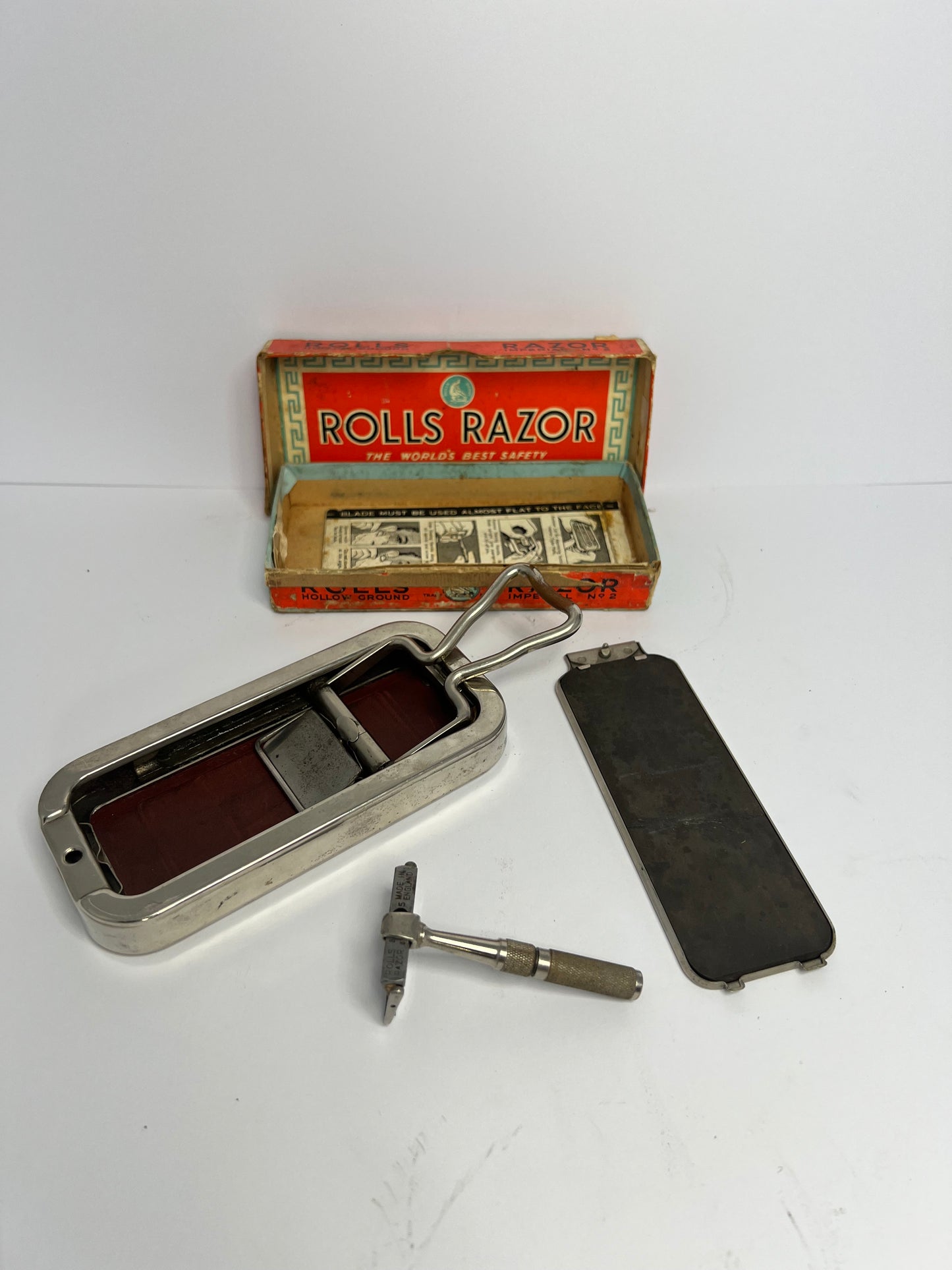 Rolls razor vintage shaving kit.