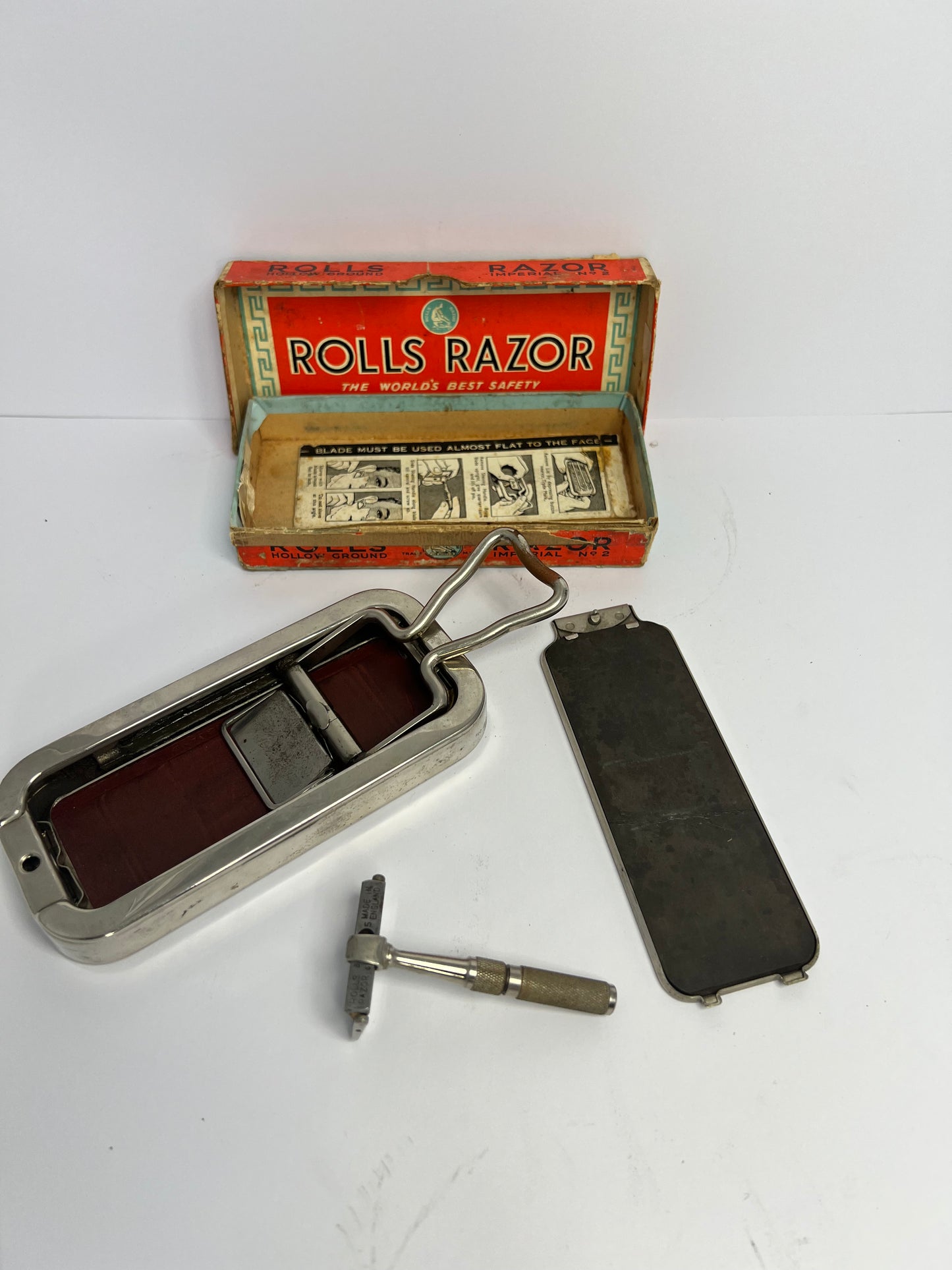 Rolls razor vintage shaving kit.